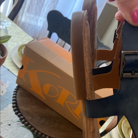 Korks Skylar Blue Denim Thong Sandals 
Size 7 - Picture 9 of 12